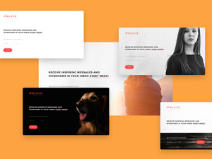 Multipurpose One Page Template Freebie Download Photoshop Resource Psd Repo Subscription Page Template