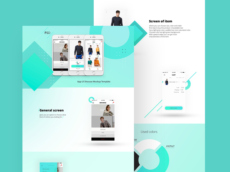 app showcase mockup template free psd template psd repo