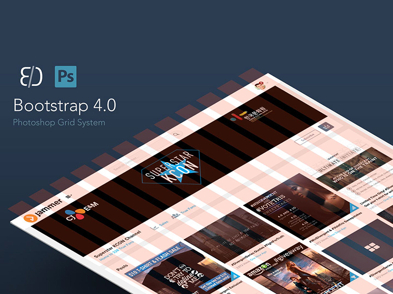 mobile psd template grid Appsme landing page psd template ~ website templates ~ creative.