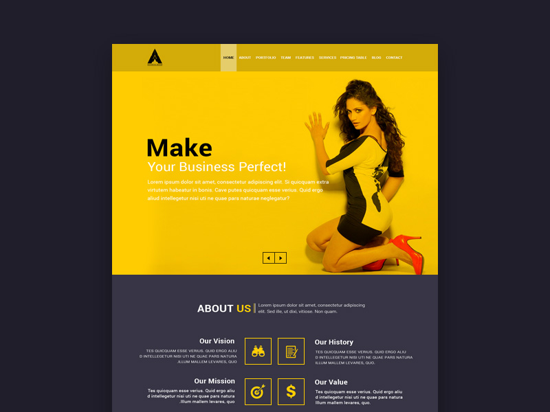 aesthetic template free psd template psd repo