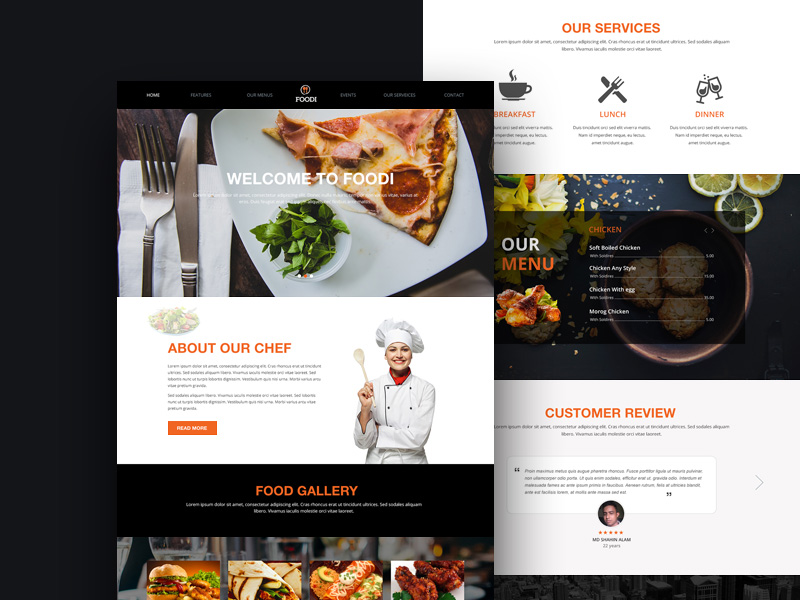 food web template