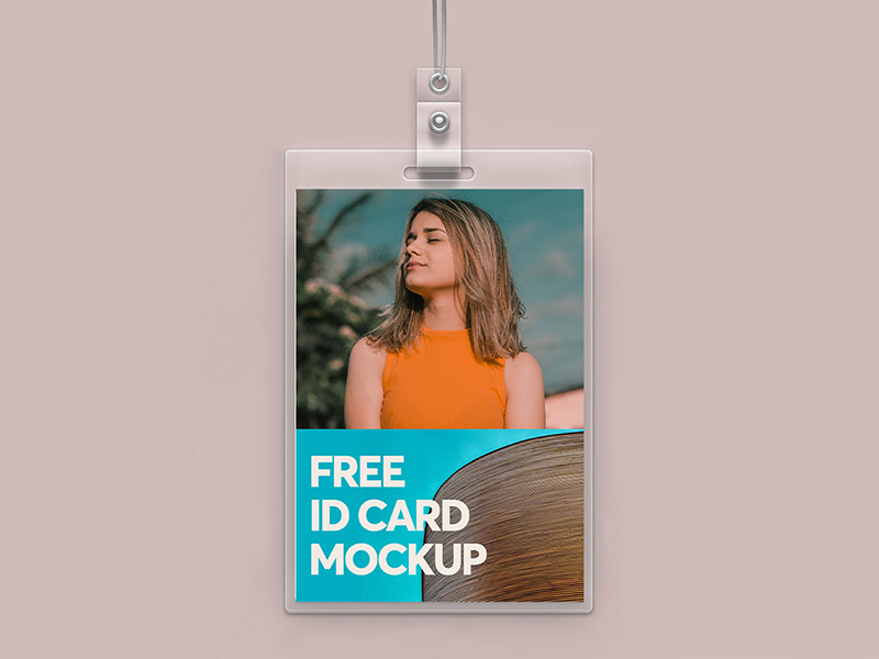 id card mockup free psd template psd repo id template psd