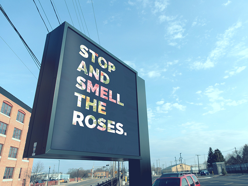 outdoor poster mockup display freebie download photoshop resource