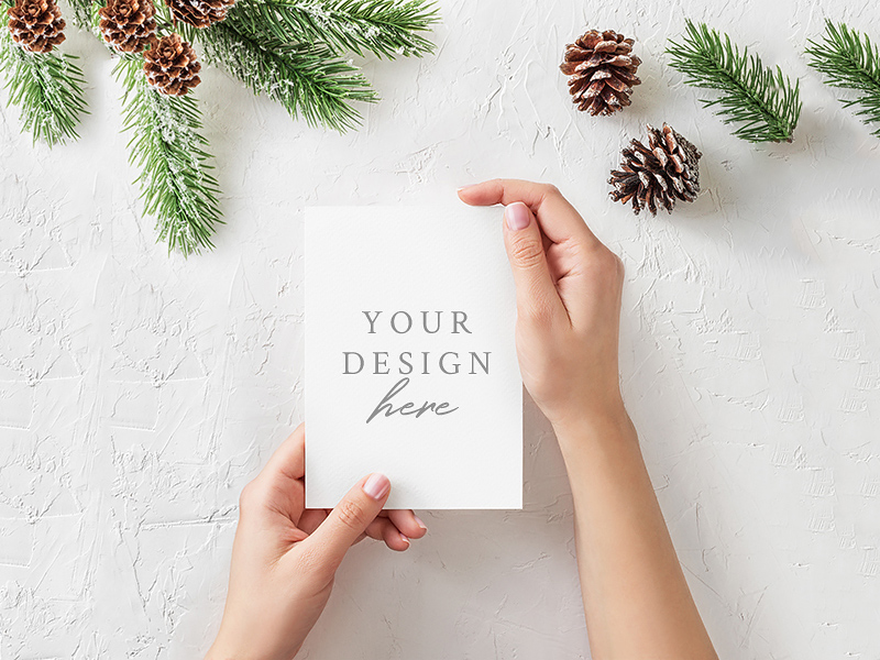 christmas card mockup freebie download photoshop resource psd repo christmas card download