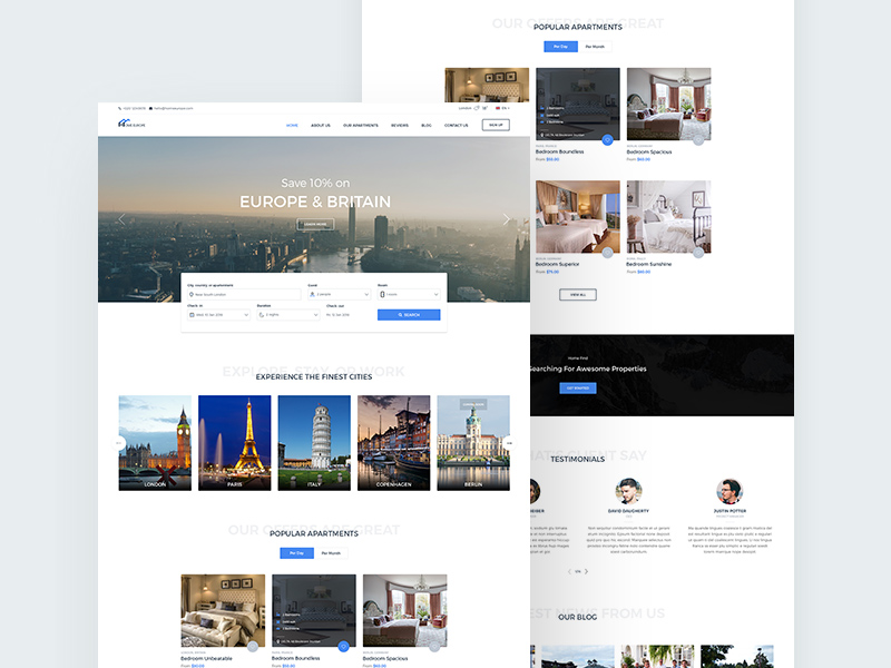 real estate website template homeestate free psd template psd repo free real estate template