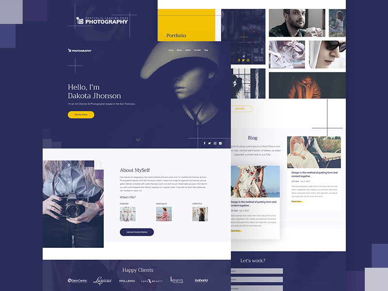photography websites free download
