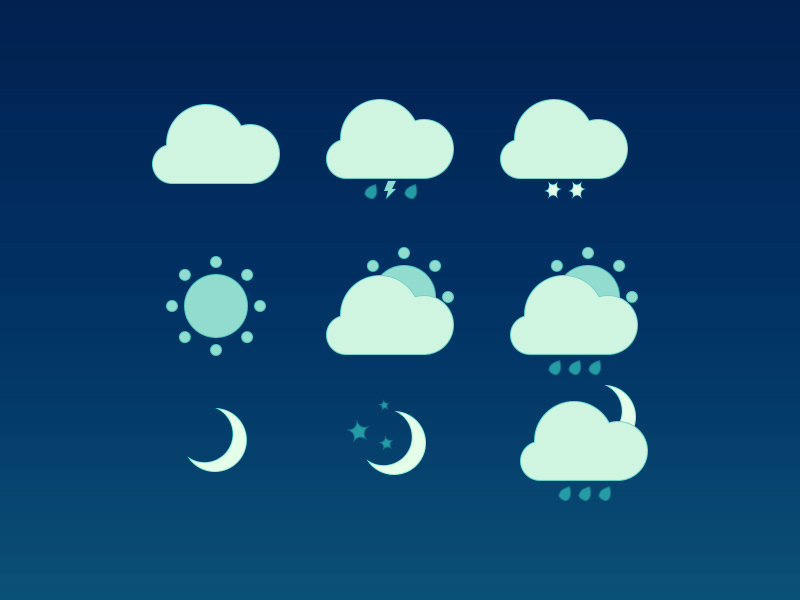 free weather icons